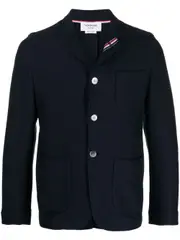 [Thom Browne] RWB-stripe cotton blazer 3 Blue