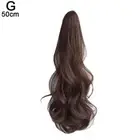 Girls Ponytail Short Curly Claw Clip on Ponytail Hair Jewelry R4A9 Horse K8V6