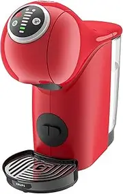 Krups KP3405 NESCAFÉ Dolce Gusto Genio S Plus Capsule Machine | Espresso Boost | Temperature Selection | Hot & Cold Drinks | 15 Bar Pump Pressure | 0.8 L Water Tank | 1500 W | Colour Red
