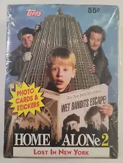 1992 Topps HOME ALONE 2 Lost In New York Unopened Wax Box 36ct NEW