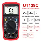 UNI-T UT139C True RMS Digital Multimeter Ammeter Auto/Manual Range Data Hold