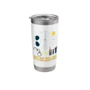 Dont Run Youll Only Go to the Lockup Tired Funny Sarcastic Stainless Steel In...