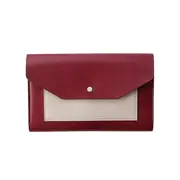 Multi-functional Notebook Cover Storage Bags with 4pcs Notebooks Portable PU Leather Storage Bag for Pens Passport Mobile Phone