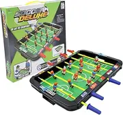 BESPORTBLE 1PC Mini Tabletop Foosball Table Portable Soccer Game for Adults for Home Parties Durable Safe Quality Material Fun Sports Competition Game