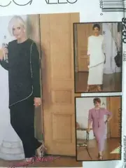 McCalls Sewing Pattern 9288 Misses LadiesTunic Skirt Pants Size 12 Uncut