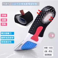 在飛比找三立電電購優惠-【易麗特】3D足弓支撐減震釋壓鞋墊(2雙)