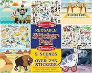 Melissa and Doug - Reusable Sticker Pad - Adventure