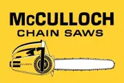 McCulloch Chain Saws NEW Sign: 16x24" USA Steel XL Size