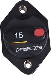 Anneome Overvoltage Overcurrent Circuit Breaker 15a Automatic for Car Easy Push-pull Switch Caravan Compatible