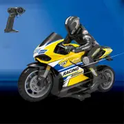 Remote Control Toys 2.4G 1/10 High Speed Coun-try RC Stunt Motorcycle Drift Racing Motorcycle For Boys Girls 5-12 Years Kids YE