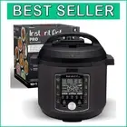 Programmable 10-in-1 Pressure Cooker & Slow Cooker - Quick & Quiet Cooking, 8 Qt