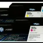 HP 原廠彩色盒裝碳粉