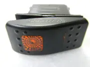 Orange 3 Position Rocker Switch 6 Pin Led Light 20 amp 12 volt Waterproof Truck