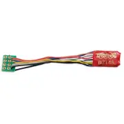 Digitrax DZ146PS Series 6 Control Decoder for Z, N & HO Medium 8-Pin Plug, 1in H