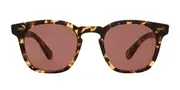 Garrett Leight BYRNE SUN TUT/PRW Men's Sunglasses Tortoiseshell Size 46