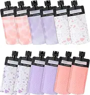 ValueBargain Liquid Pouches for Travel, 12Pcs Leakproof Refillable 3oz Containers, Leakproof Toiletries Bags for Shampoo & Lotion Organization for Business Trips & Vacation Packing