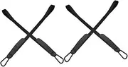Abaodam Construction Stroller Straps 4pcs Baby Wrist Straps Ratchet Tie-Down Pram Accessories for Stroller Safety Easy to Set up