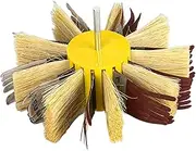 Perfk 6 inch grinding Buffing Wheel Derusting Polishing Tool Sanding Mop grinding Wheel for Cleaning Polishing Drill Attachment Wood Carving