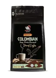 ground decaf espresso coffee - ORGANIC COLOMBIAN GROUND DECAF COFFEE - 1Pack