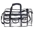External Pockets Tissue Holder Clear Bag Cosmetics Bag Travel Bag Makeup Bag