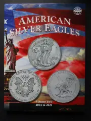 Whitman American Silver Eagle Coin Folder #2 2004-2021 Album Book 9067