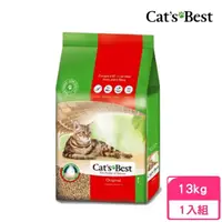 在飛比找momo購物網優惠-【CAT’S BEST 凱優】經典凝結木屑砂（紅標凝結型）3