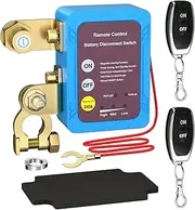 Battery Disconnect, Car Battery Isolator, Remote Disconnect Controller, Enhanced Safety, Easy Installation and, 5.96cm, for Car Truck and Marine Use