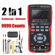 Digital Multimeter Auto True RMS Transistor Probe Meter Oscilloscope 48M/S 10MHZ