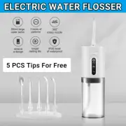 Portable Electric Oral Irrigator Water Flosser Dental Cleaner Stone Removal Tool