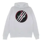 Deadpool & Wolverine Logo Hoodie - White