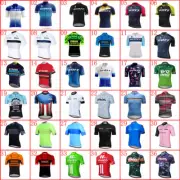 2024 Summer Pro Team Cycling Jersey Mens Bike Shirt Short Sleeve Bicycle Uniform