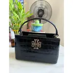 二手 TORY BURCH HANDBAG GS MICRO SATCHEL BAG  鏤空 浮雕 斜背包