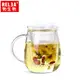 RELEA物生物 500ml大蘑菇耐熱玻璃泡茶杯(附濾茶器) (3.8折)
