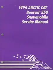 1995 ARCTIC CAT SNOWMOBILE BEARCAT 550 SERVICE MANUAL 2255-128 (203)