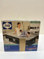 Sealy Tritech 20" Inflatable Mattress Twin Airbed w/ Built-In Pump (Open Box)