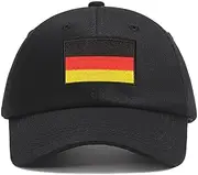 [Generic] Embroidered Germany Flag Patch Baseball Cap Germany Hats for Men Women German Dad Hat Gifts
