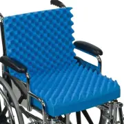 DMI Egg Crate Sculpted Foam Chair Cushion, 1 Count (Pack of 1), With Back