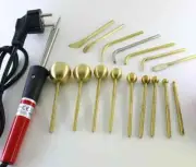 Japanese flower making tools soldering iron Millinery Fabric 16 Tools