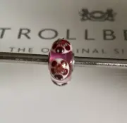 Trollbeads Extremely Rare Pink Turtle Bead
