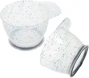 Hair Dye Mixing Bowls Pcs Sturdy Reusable Plastic Bowls for Hair Coloring Salon
