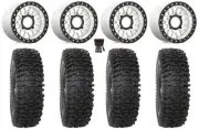 KMC Grenade Bdlk 15" Wheels Mh +10mm 35" RC500S Sticky Tires Commander Maverick