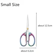 Color Titanium Plating Stainless Steel Household Cut Paper Scissors Sewing Sciss