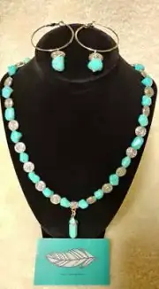 Native American Handmade Jewlery - Aimee's Amazing Amulets - Tourquoius Amulet