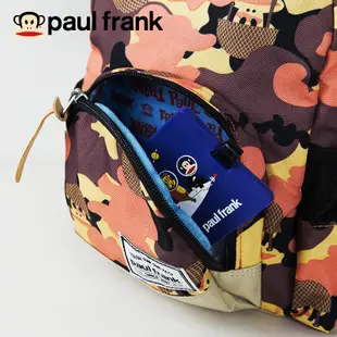 paul frank 迷彩後背包-童(橘) P565104