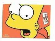 THE SIMPSONS 2000 BART SIMPSON PROMO CARD P1 FREE SHIPPING