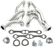 Doug's Headers D327 1 5/8" 4-Tube Shorty Header Metallic Ceramic Coating
