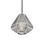 Magnus 1 Light Pendant 185mm Chrome - MAGNUS PE20-CH