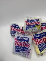 1991 mcdonalds happy meal toys barbie set of 8 sealed A