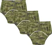 Caihoyu Little Girls Potty Training Pants Absorb Water Nighttime Training Pants Potty Training Underwear for Toddler Girls 4T Texture Military Camouflage Abstract
