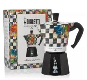 MacKenzie Childs Bialetti Moka Espresso 6 Cup Pot